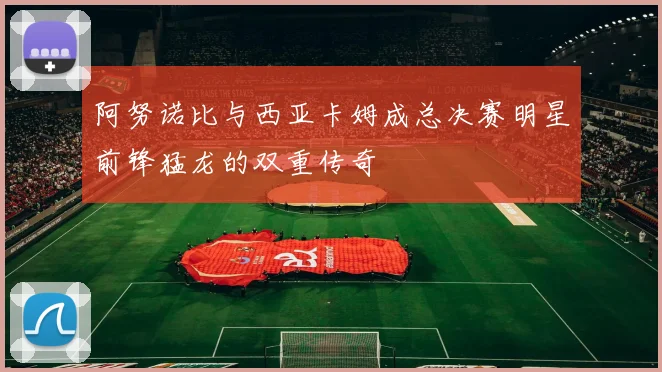 阿努诺比与西亚卡姆成总决赛明星前锋猛龙的双重传奇